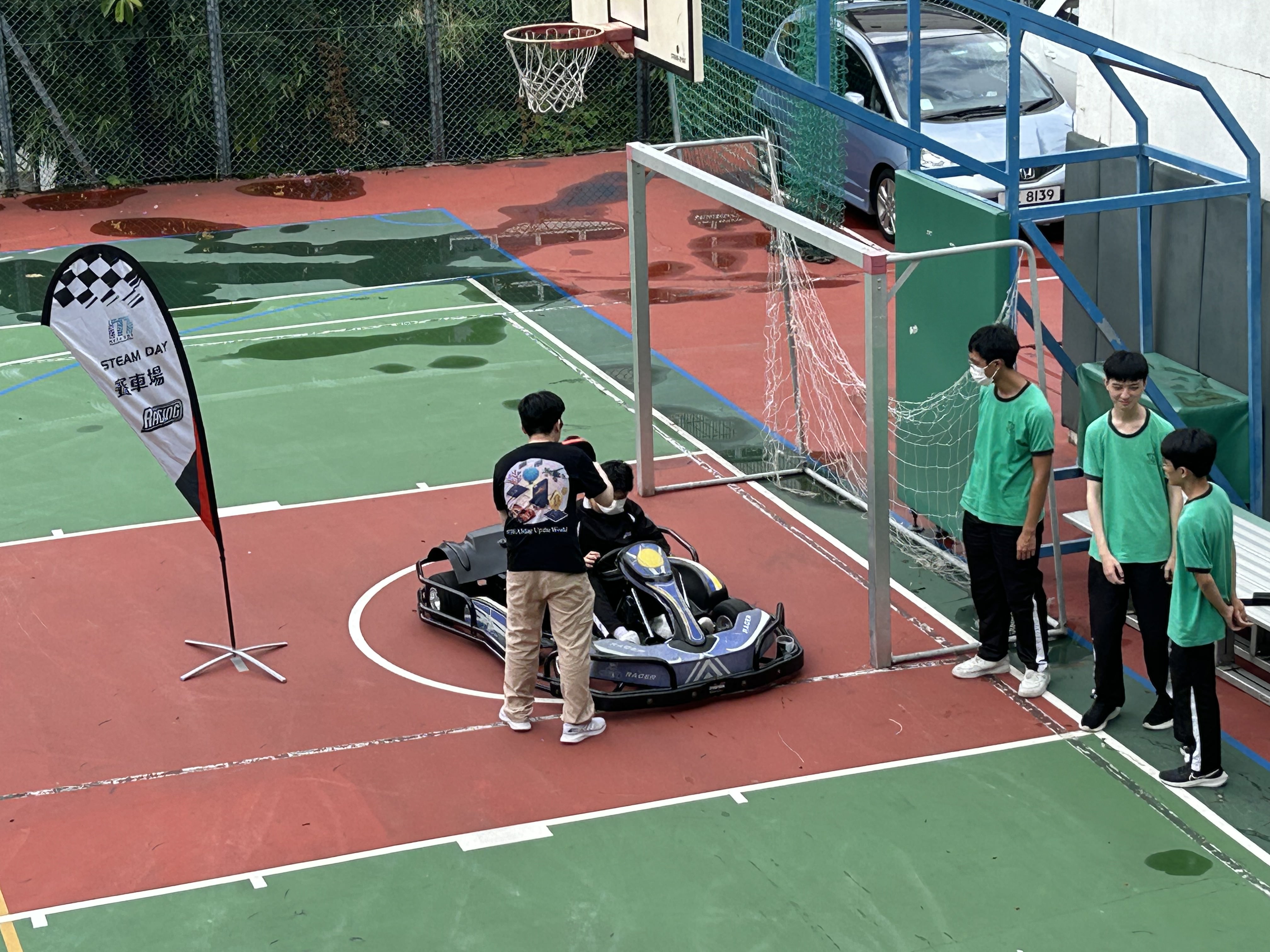 On-track driving experience